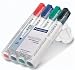 Staedtler Lumocolor 351 WP4 Whiteboard-Marker Etui mit 4 Stück farblich sortiert