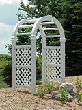 Arbor: Garden Grandeur PVC