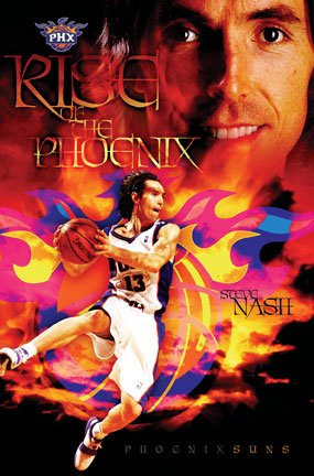 Steve Nash (Rise of the Phoenix) Sports Poster Print - 24