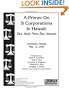 A Primer on S Corporations: Tax and Non-tax Issues