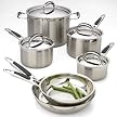 KitchenAid Stainless Steel 10-pc. Cookset