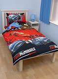 Parure linge de lit Housse de couette + Taie d oreiller Enfant Garcon Cars Disney Espionage 1 Personne Reversible