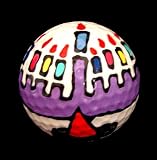 GOLF BALL - HAND PAINTED - DESIGN: HANUKKAH HAPPINESS