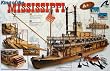 King of the Mississippi + Tools 1:80-Scale Wooden Ship Kit