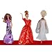 Barbie Doll Dresses - The Red Carpet Collection (3 Dress Set) - DOLLS NOT INCLUDED