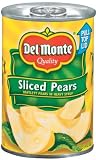 Del Monte Sliced Bartlett Pears in Heavy Syrup 15.25 oz (Pack of 24)