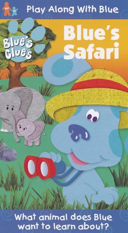 Childrens Toyshop  VHS : Blue's Clues: Blue's Safari