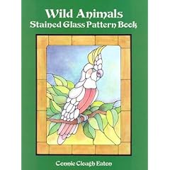 Wild Animals Stained Glass Pattern Book (Dover Pictorial Archives)