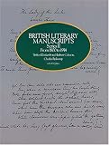 British Literary Manuscripts, Series II: From 1800 to 1914