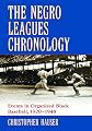Negro Leagues Chronology: Events in Organized Black Baseball, 1920-1948
