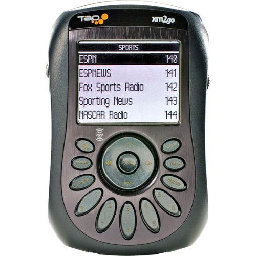 Tao xm2go Portable Satellite Radio Receiver with Home and Car Accessory Kits Tao xm2go Portable Satellite Radio Receiver with Home and Car Accessory Kits