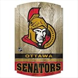 NHL Ottawa Senators Wood Sign