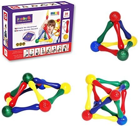 Jumbo G Magnetic Building Toy - 20 Pieces by Goobi