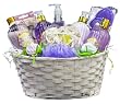 Lavender Gift Basket Luxurious Lavender Spa Gift Basket - Organic Stores