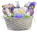 Lavender Gift Basket Luxurious Lavender Spa Gift Basket - Organic Stores