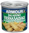 Armour Jalapeno Vienna Sausage, 5-Ounce Cans (Pack of 24)