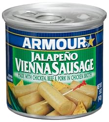 Armour Jalapeno Vienna Sausage, 5-Ounce Cans (Pack of 24)