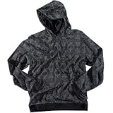 KR3W Mens Sweatshirt Ornate Lite Black