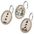 Harbour Lights Shower Curtain Hooks