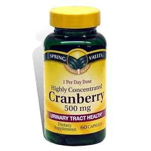 Spring Valley Super Strength Cranberry 500mg 60 Capsules picture Spring Valley Super Strength Cranberry 500mg 60 Capsules picture