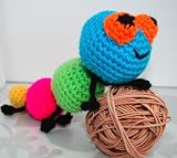 Crochet pattern Amigurumi crochet baby caterpillar rattle