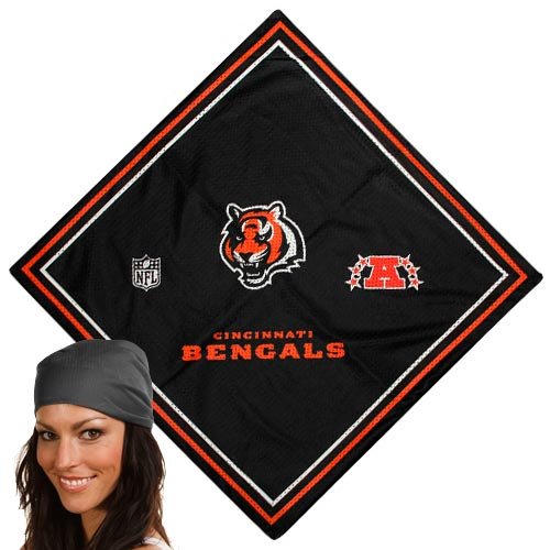 Cincinnati Bengals Black Jersey Bandana