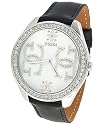 GUESS? Women's Classic Leather watch #U85066L5