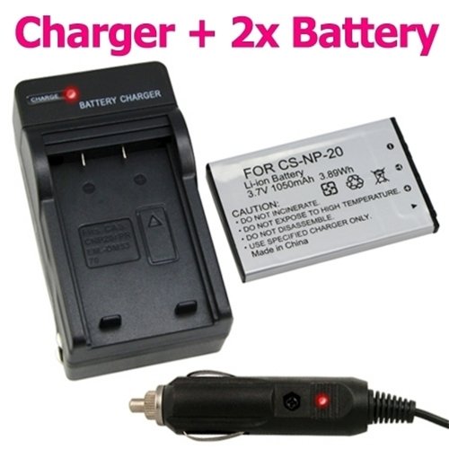black Friday eForCity Battery Charger Compatible ExilimB003BYM4JW