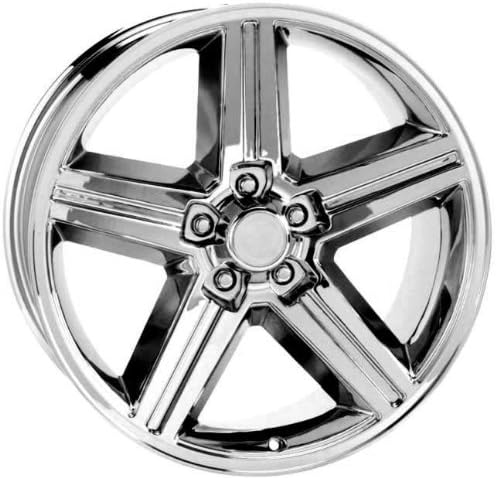 26" IROC 248T 5X120 CHROME RIMS WITH TIRES