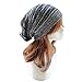 Cap ,BeautyVan Unisex Men Winter Warm Oversized Knit Baggy Beanie Ski Cap Hat (D)