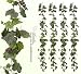 Four 6' Artificial Grape Garlands with Grape Clusters