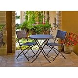 3 Piece Wicker Bistro Set