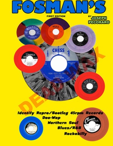 Dead Wax Identify Repro/Bootleg 45 RPM Records: Doo-Wop Northern Soul blues R&B Rockabilly, by Mr. Joseph Michael Pecoraro