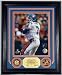 John Elway Autographed Photomint with 2KT Gold Coins - Denver Broncos Plaque