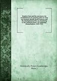 Produkt-Bild: Stephen Daye and his successors the establishment of a printing plant in what was formerly British North America and the development of the art of printing at the University Press, of Cambridge, Massachusetts. 1639-1921