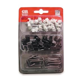 GB Electrical Plastic/Metal Wire Fastener Kit, 60-Piece #TK-60 