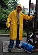 Heavyweight 35MM PVC Over Polyester Raincoat, Sold By 2 Suits Xlarge