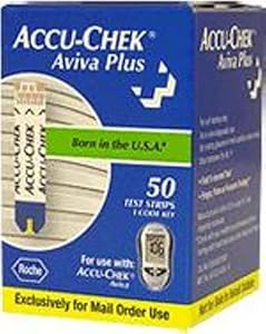Accu-Chek Aviva Diabetic Test Strips - 50 Strips (Professional)