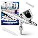PointZero - Dual-action 7cc Gravity-feed Airbrush Set - 0.3mm Nozzle