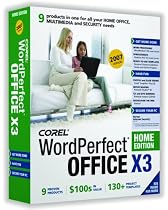 WordPerfect Office X3 Home Edition 2007 [OLD VERSION]