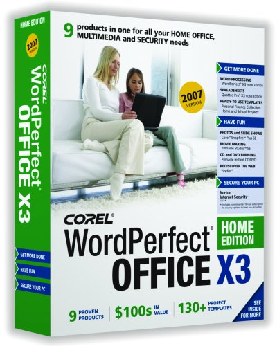 WordPerfect Office X3 Home Edition 2007 [OLD VERSION]