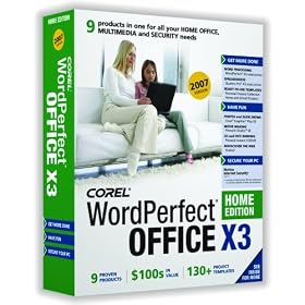 Click here to buy WordPerfect Office X3 Home Edition 2007 [OLD VERSION] by Corel.