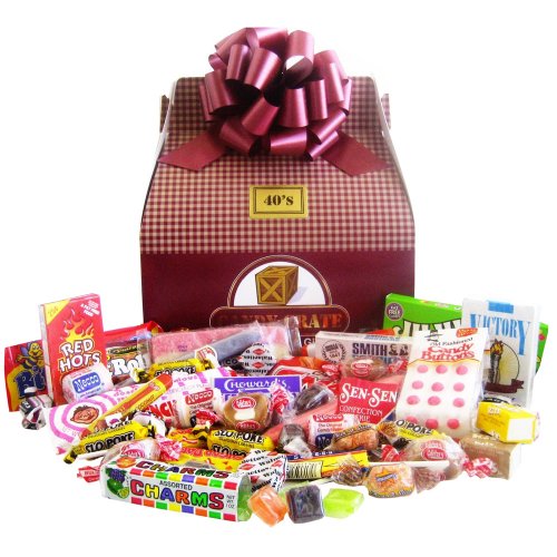 1940s Retro Candy Gift Box by Candy Crate