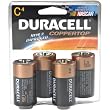 Duracell MN1400B4 C Cell, (4-Pack)