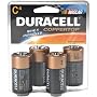 Duracell MN1400B4 C Cell, (4-Pack)