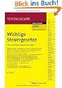 Wichtige Steuergesetze