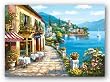 Overlook Cafe I by Sung Kim 28"x22" Art Print Poster