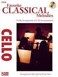 Favorite Classical Melodies - Cello Book/Cd (Play Along)