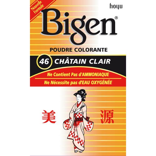  Bigen Poudre Colorante 46 Châtain Clair