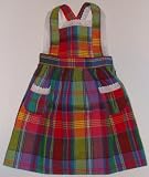 Ralph Lauren Baby Girls Plaid Jumper Dress